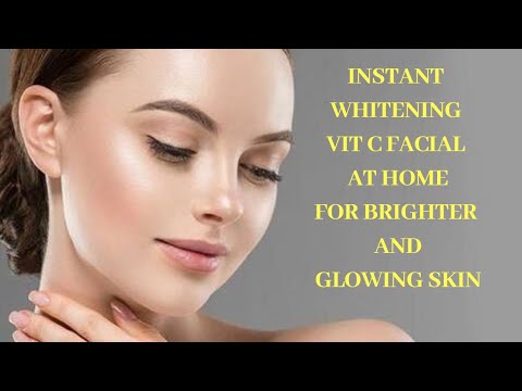 INSTANT WHITENING VITAMIN C FACIAL AT HOME (DIY) FOR BRIGHTER AND GLOWING SKIN I DR. MANOJ DAS