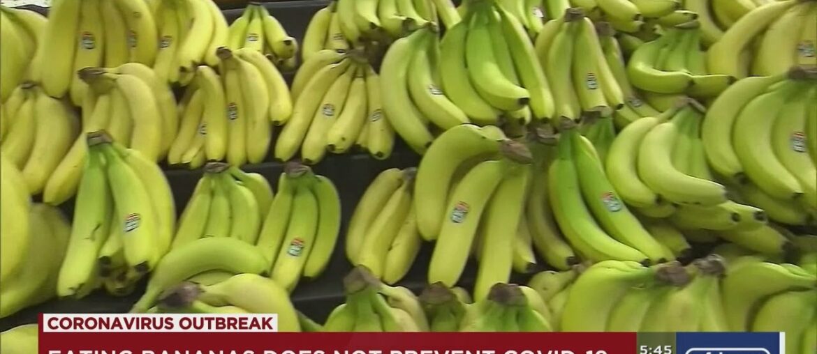 VIDEO: Fact or fiction - Bananas can bolster the immune system, prevent coronavirus