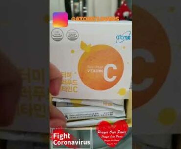 Fight coronavirus with Atomy Vitamin C