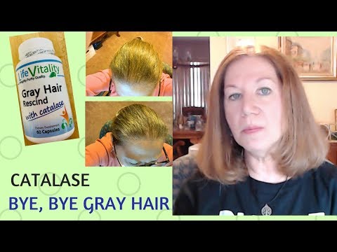 Getting Rid of My Gray Hair | Natural Supplement |Catalase | Dr. Vitamin Solutions