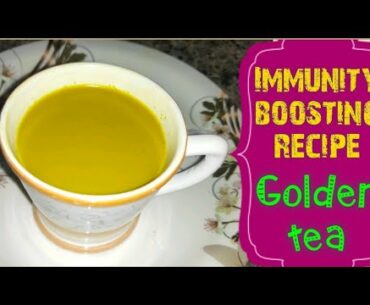 #Coronavirus#COVID19#immunity boosting#goldentea/special tea/stay safe& boost immune/Ayurvedic Drink