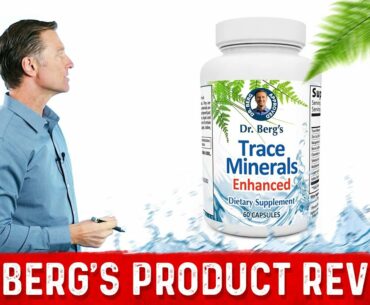 Zinc Enhanced Trace Minerals: Dr. Berg's Product Review