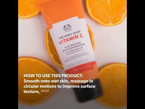 The body shop Vitamin C Microdermabrasion review