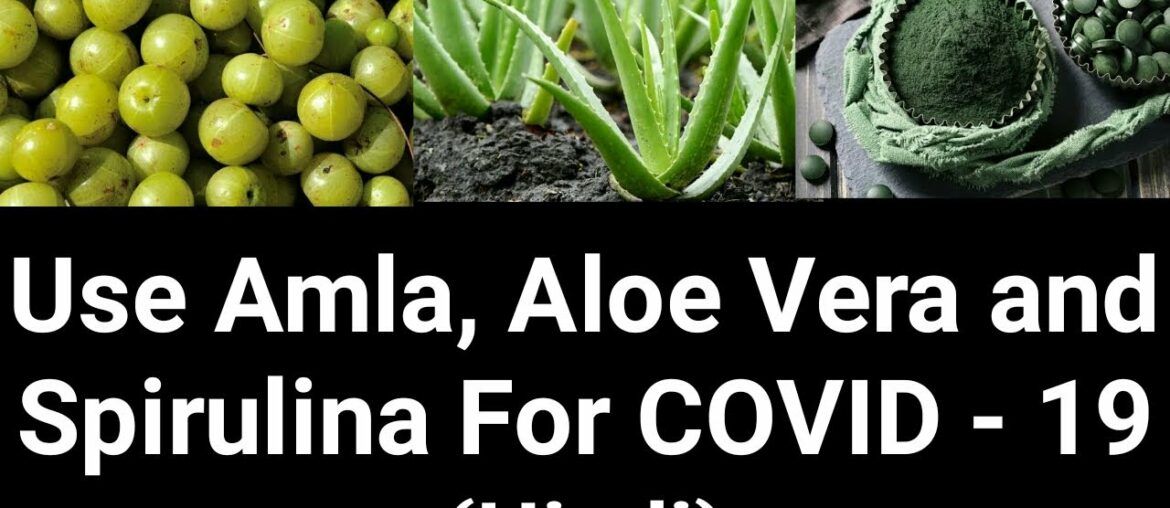 Use Amla, Aloe Vera and Spirulina For CODID - 19 (Hindi)