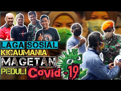 PEDULI Covid-19..!! kicaumania MAGETAN dan JALARATU bagikan ribuan Masker & Vitamin GRATISSS