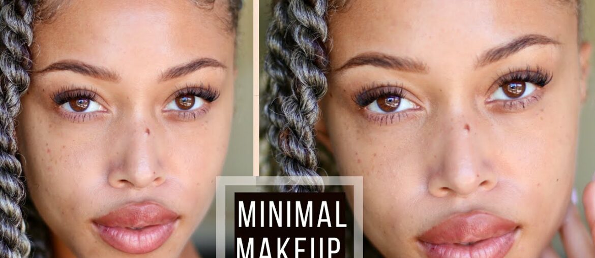 How to Look GOOD with Minimal Makeup | Jaleesa Moses