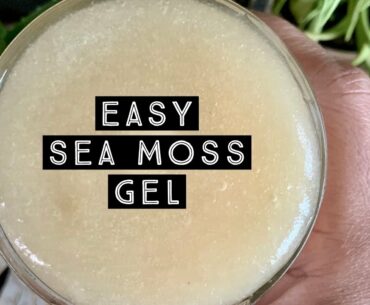 Easy Sea Moss Gel Recipe (The Natural Multivitamin)