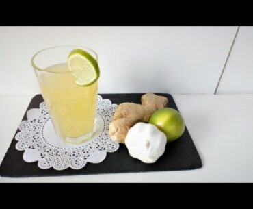 Coronavirus immunity booster drink recipe/ / Recette de Boisson booster immunitaire de Coronavirus