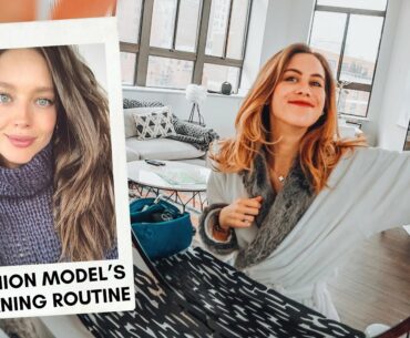 A NYC Model's Morning Routine 2020 | Health and Wellness | Emily DiDonato & Lucie Fink |