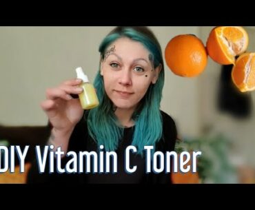 DIY Vitamin C Orangepeel Toner/Serum. I used it for 1 week, this is what happened | Nayomi Sharp