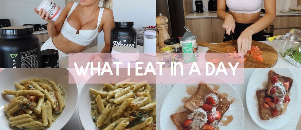 WHAT I EAT IN A DAY 1 || EASY ISOLATION RECIPES + SUPPLEMENT HAUL