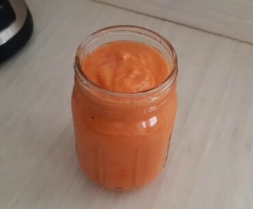 How to prepare a super healthy papaya smoothie rich in vitamin C and will improve your immune system