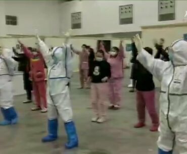 Inside Wuhan: Coronavirus patients, medical staff dance at makeshift hospitals