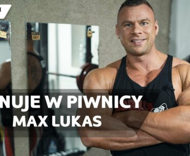 Max Lukas trenuje w piwnicy - trening klatki i barków w trudnych czasach | 7Nutrition