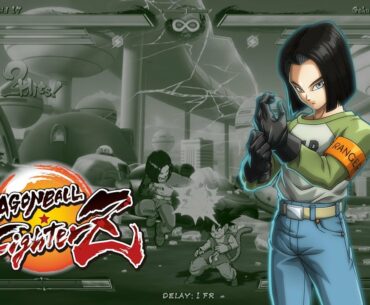 【DBFZ v1.21】 Android 17 supplements: ki blast combos（17号 補足コンボ）