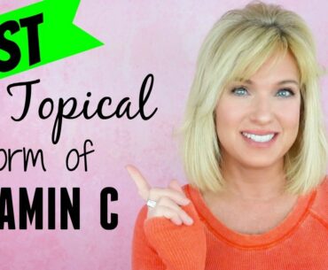 How To: FIRMER, BRIGHTER, GLOWING Skin! NO Irritation Vitamin C