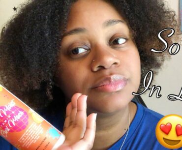 Trying Curls Poppin Pineapple So So Moist Vitamin C Deep Conditioner Curl Mask