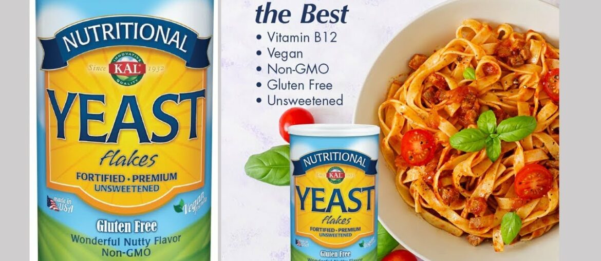 KAL Nutritional Yeast Flakes | Vitamin B12, Vegan, Non-GMO, Gluten Free | Unsweetened, Great Flavor