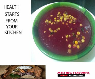 Beetroot Indian gooseberry /amla soup// vitamin C rich soup//Immunity Booster from Melting Flavours