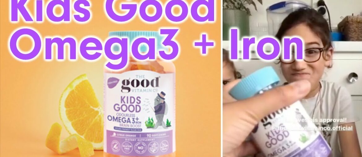 Kids Good Omega3 + Iron | Kids review