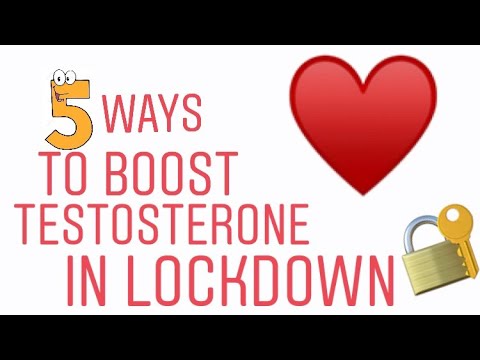 Boost testosterone naturally with 5 tips... easy and safe no supplements  needed❌