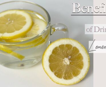 Lemon Water Detox - Healthy Habits - Clear Skin - Minimalist Lifestyle