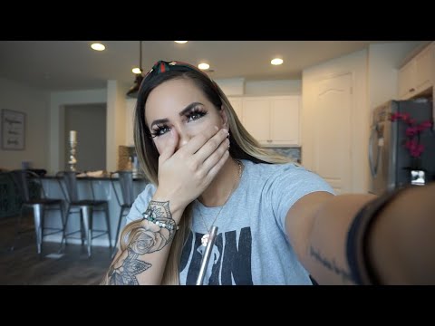 I went psycho. | Isolation vlog #1 | Huge Makeup Declutter + DIY bubble bath