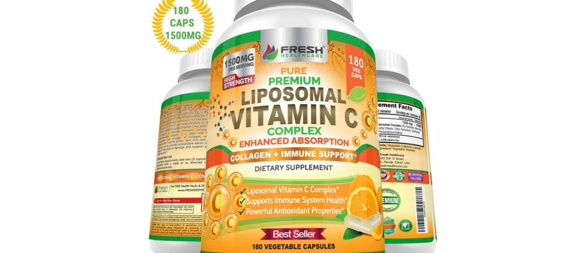 Fresh Healthcare Liposomal Vitamin C 1500mg!  The Best Vitamin C