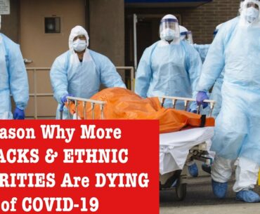 Reason Why More  BLACKS & ETHNIC  MINORITIES Are DYING  of COVID-19