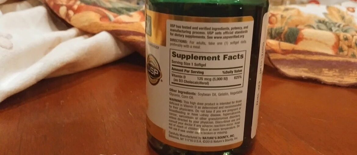 136. Best Bang For The Buck: Vitamin D3. Nature's Bounty Vitamin D3 5000 iu