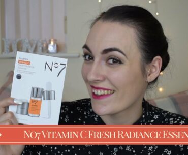 No7 Vitamin C Fresh Radiance Essence First Impressions