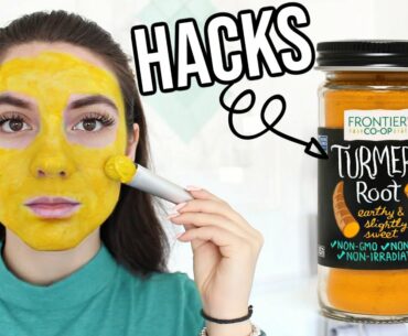 8 Turmeric BEAUTY HACKS That Will Change YOUR LIFE