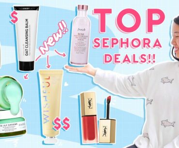 💰Sephora’s BEST-SELLER & NEW Skincare Products We Picked 💸: For ALL Skin Types