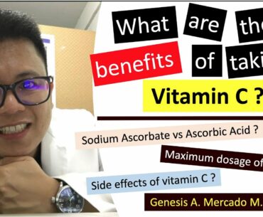 What are the benefits of Vitamin C? 🧐🤧  | Genesis Mercado M.D.