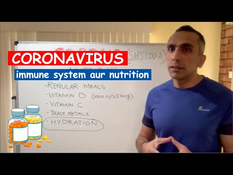 CORONAVIRUS SERIES - Immune System ka liya nutrition?