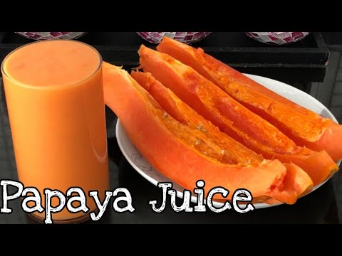 Papaya Juice | Fresh | Immunity Booster | Low Calorie Drink | Rich in Vitamin C | Anti-aging |