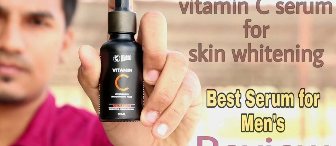 Beardo Vitamin C Serum Review || is this best vitamin C Serum for mens ? || Benefits of vitamin c ||