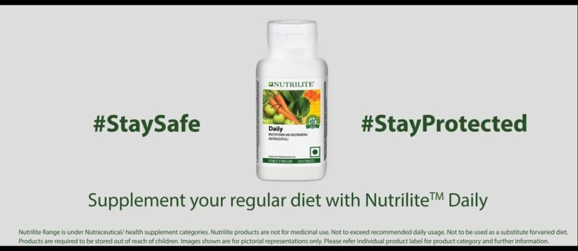 Nutrilite Daily by Amway II Stay Safe II Stay Protected