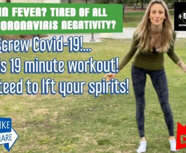 Coronavirus-19 min workout! COVID-19 quarantine Home workout. Boost immune system!