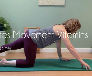 Pilates Movement Vitamins with Elaine