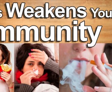 THIS CRIPPLES YOUR IMMUNE SYSTEM - Everyday Activities That Paralyze Immunity and Immune Function