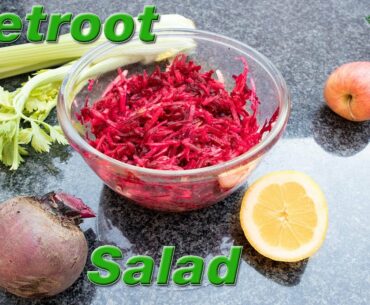 How to Make Beetroot Salad | Easy and Healthy Homemade Recipe