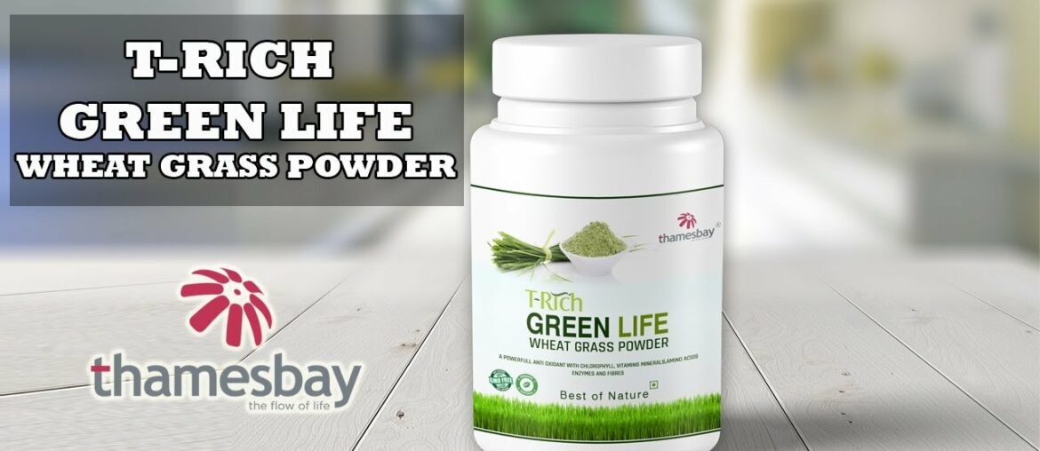 T-Rich Green Life Wheatgrass Powder | THAMESBAY