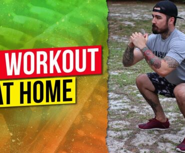 At Home Leg Workout | Follow Along | Covid-19 Quarantine Workout series | Week 5