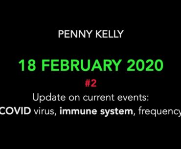 Penny Kelly [18 Feb 2020] #02 update: COVID19, Immune system, Frequency