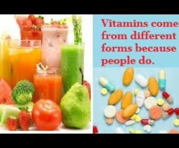 Where do Vitamins come from