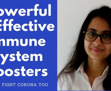 How to boost immune system quickly//These boosters will increase immunity power naturally at home