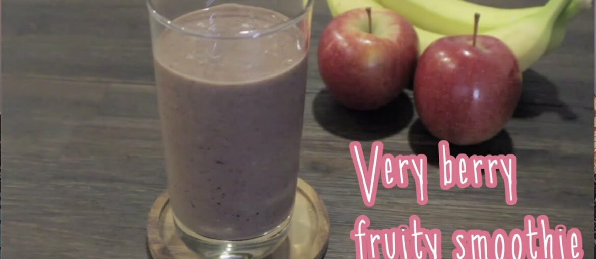 Immunity Booster/ Very Berry Fruity Smoothie ( vitamin C 면연력강화 뿜뿜 과일스무디)