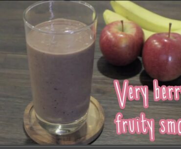 Immunity Booster/ Very Berry Fruity Smoothie ( vitamin C 면연력강화 뿜뿜 과일스무디)