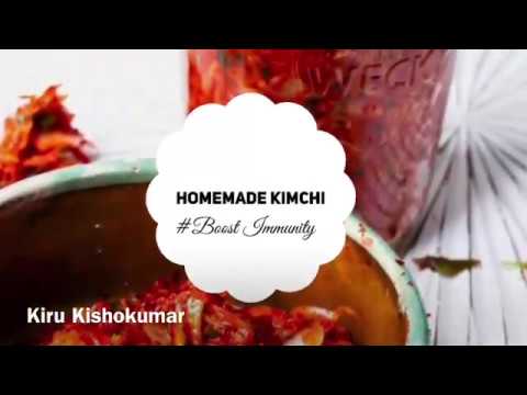 Eat Kimchi to strengthen your Immune system, prevent covid19